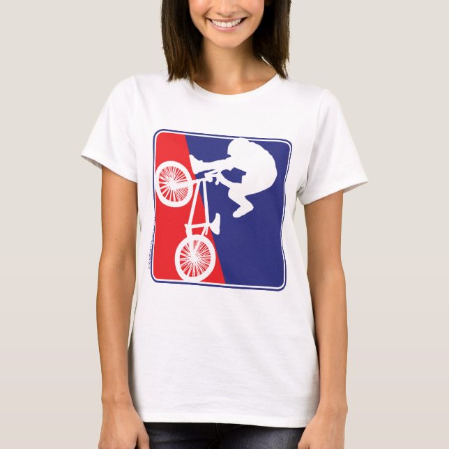 BMX Bike rider Tee (Framsida)