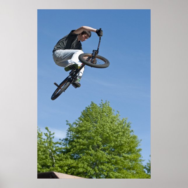 BMX Bike Stunt Poster (Framsidan)