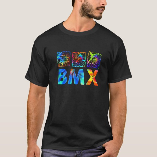 Bmx Bike-tillbehör Bmx Rider Ramp Bmx - nedförslit T Shirt (Framsida)