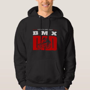 BMX Bike Worlds Största BMx Pappa Hoodie