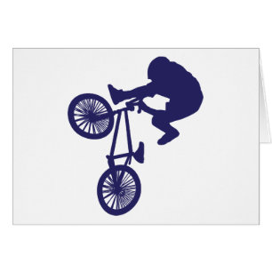 BMX-Biker Hälsningskort
