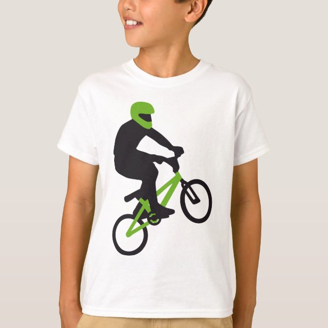 BMX Biker trick jump Tee (Framsida)