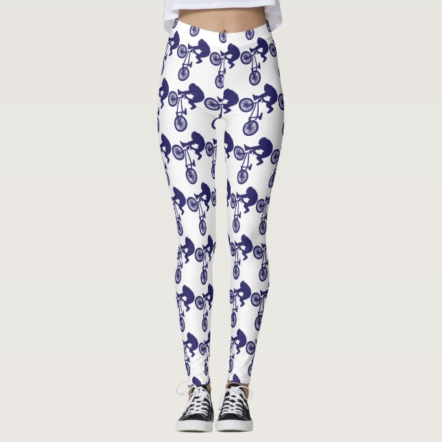 BMX-Bikerna hög i Luft Leggings (Framsida)
