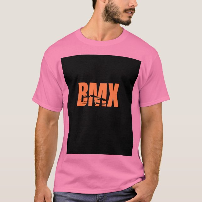 BMX-biltröja visar din personlighet och attityd T Shirt (Framsida)