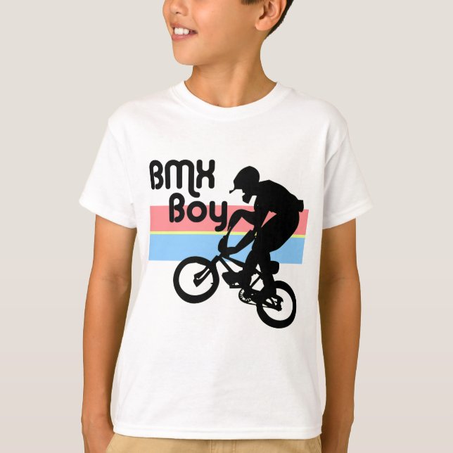 BMX Boy/BMX Girl Tee Shirt (Framsida)