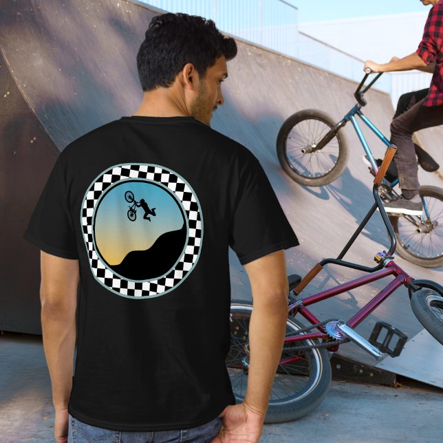 BMX Cycle Moto Kor-kontrollerad runddesign T Shirt (Skapare uppladdad)