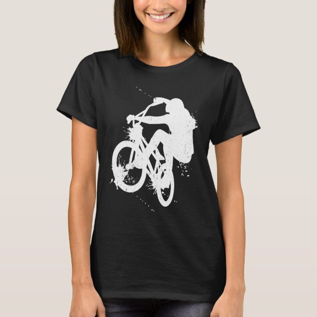 BMX cycling bike  retro bike MTB BMX  3 T Shirt (Framsida)