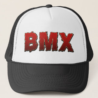 BMX-cykel som cyklar att cykla Keps