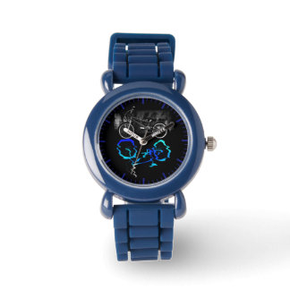 BMX Cykel Sport Färgad Reflektion Barn  Armbandsur