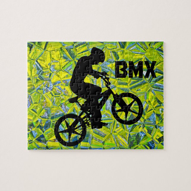 BMX-cykelryttare Pussel (Horisontell)