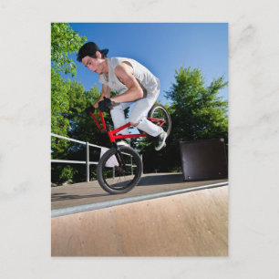 BMX-cykelstunt Vykort