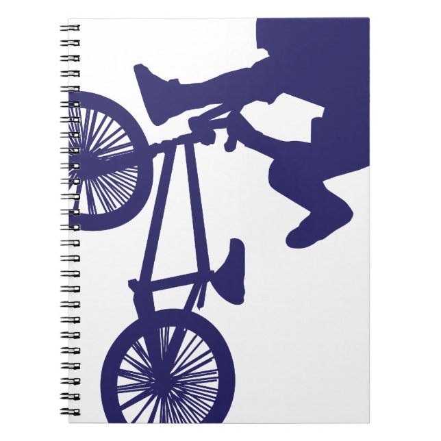 BMX-cyklist Anteckningsbok (Framsidan)