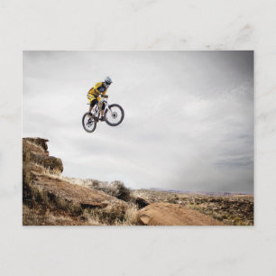 BMX-cyklist vykort