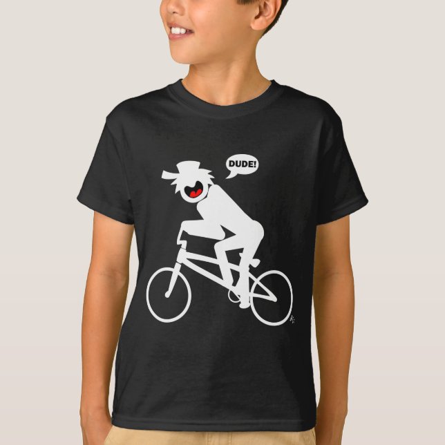 BMX DUDE-13 TEE SHIRT (Framsida)