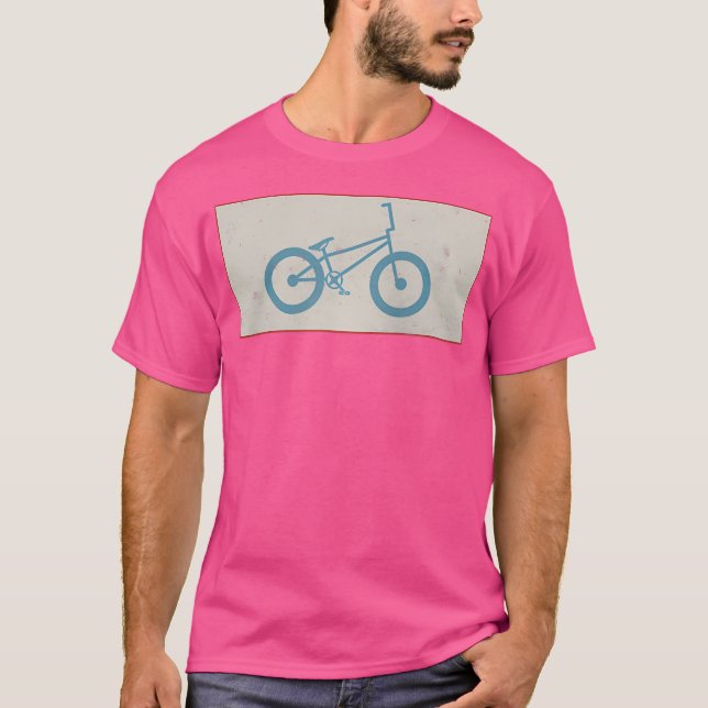 BMX för Boys Girls Bike Riders Bicycle Baseball T Shirt (Framsida)
