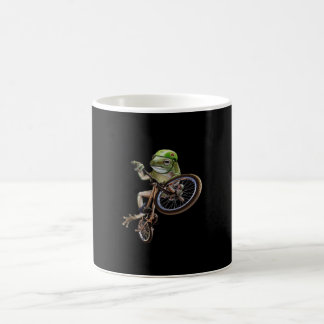 Bmx Frog | Funny Frog | Cute Frog | Coola Grog Kaffemugg