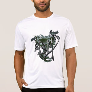 BMX-grönt Tee