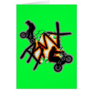 BMX HÄLSNINGSKORT