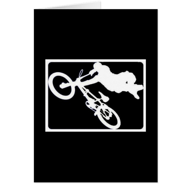 BMX HÄLSNINGSKORT (Framsidan)