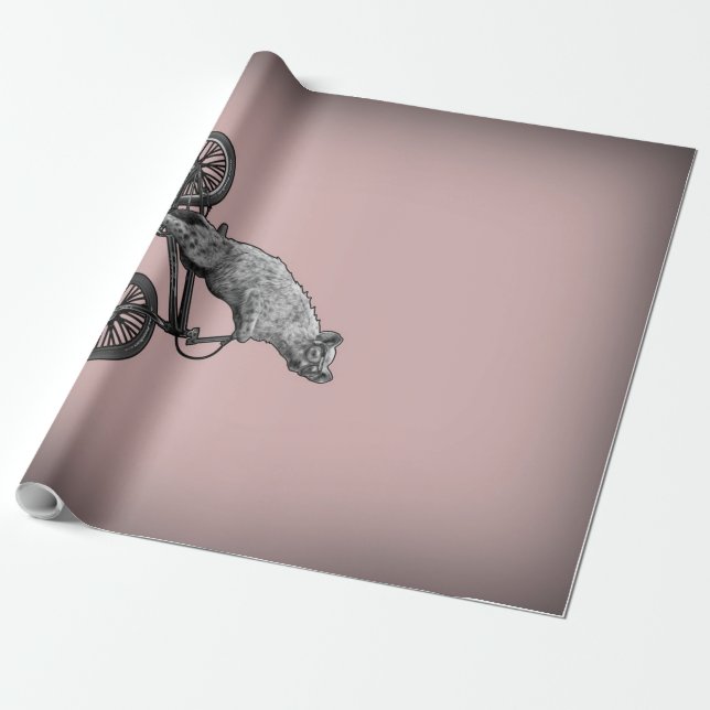 BMX humor Safari Presentpapper (Utrullad)