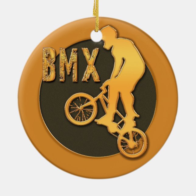 BMX JULGRANSPRYDNAD KERAMIK (Baksidan)