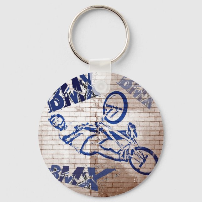 BMX Keychain 3, Copyright Karen J Williams Nyckelring (Framsida)