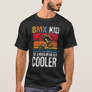 BMX Kid som ett vanligt Kid - cykliskt cykelbyte T Shirt