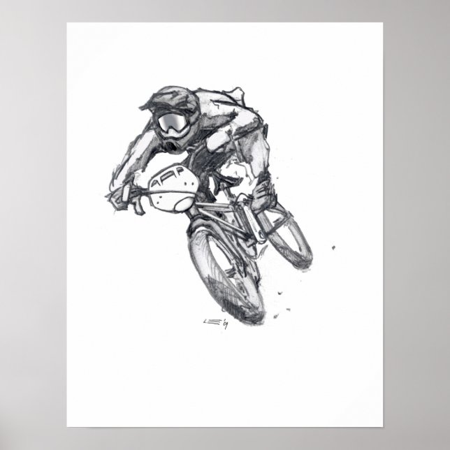 BMX-konst poster #2 (Framsidan)