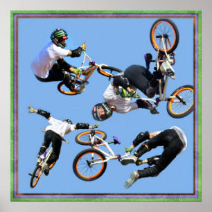 BMX-konst, tar copyrightt på Karen J Williams Poster