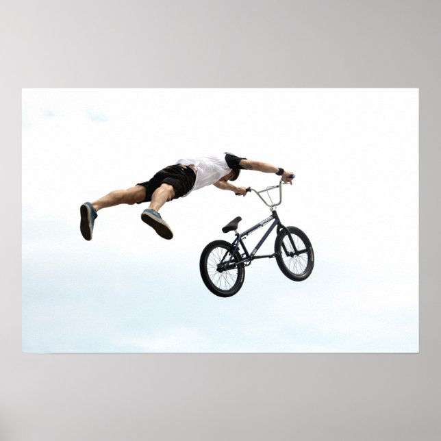BMX Layed ut, Copyright Karen J Williams Poster (Framsidan)