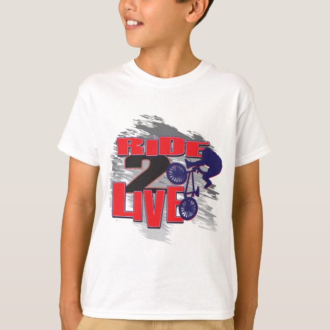 BMX Live to Ride till Live Tröja (Framsida)