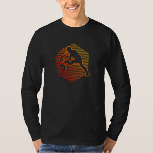 BMX Manarnas kvinnocykling BMX Bike T Shirt