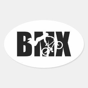 BMX OVALT KLISTERMÄRKE