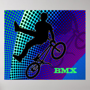 BMX på Fractal Movie Marquee Poster