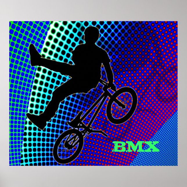 BMX på Fractal Movie Marquee Poster (Framsidan)