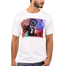 BMX på rostig Grunge