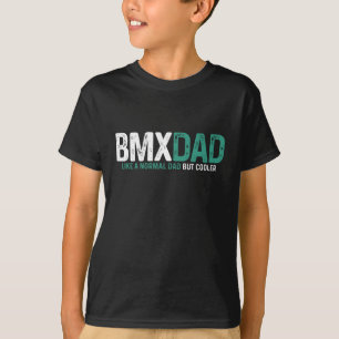 BMX Pappa Bike Bicycle Biking Funny Fars dag Gif T Shirt