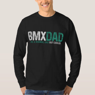 BMX Pappa Bike Bicycle Biking Funny Fars dag Gif T Shirt