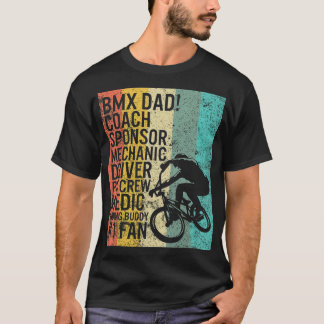 BMX Pappa Coach Medic Riding Buddy 1 Fläkt Far T Shirt