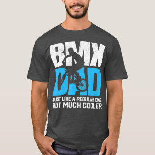 BMX Pappa Far Motocross Bike Tävla Bicycle T Shirt