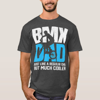 BMX Pappa Far Motocross Bike Tävla Bicycle T Shirt