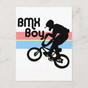 BMX Pojke / BMX Flicka Vykort