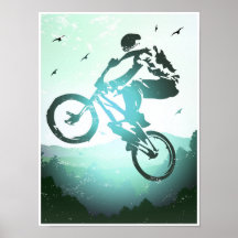 BMX Poster - BMX Bike - BMX Poster Skriv ut