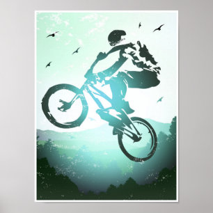 BMX Poster - BMX Bike - BMX Poster Skriv ut