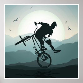 BMX Poster Skriv ut - BMX Bike - BMX Poster