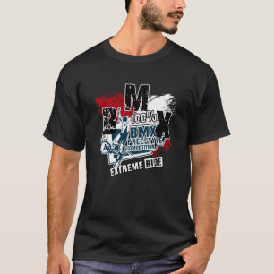 BMX Racer Downhill BMX Pappa BMX Heater BMX Freety T Shirt