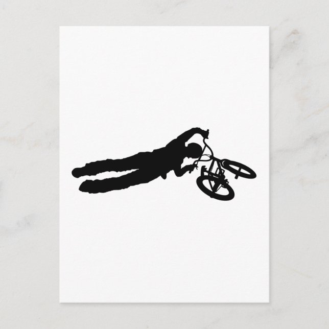 BMX Rider_2 Vykort (Framsida)