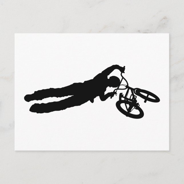 BMX Rider_2 Vykort (Framsida)