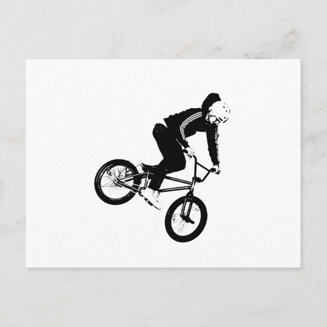 BMX Rider 2 Vykort (Framsida)