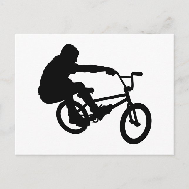 BMX Rider_3 Vykort (Framsida)
